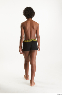 Dejavee Ford  1 back view underwear walking whole body…